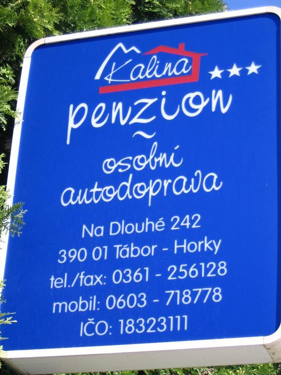Penzion Kalina Табор Экстерьер фото